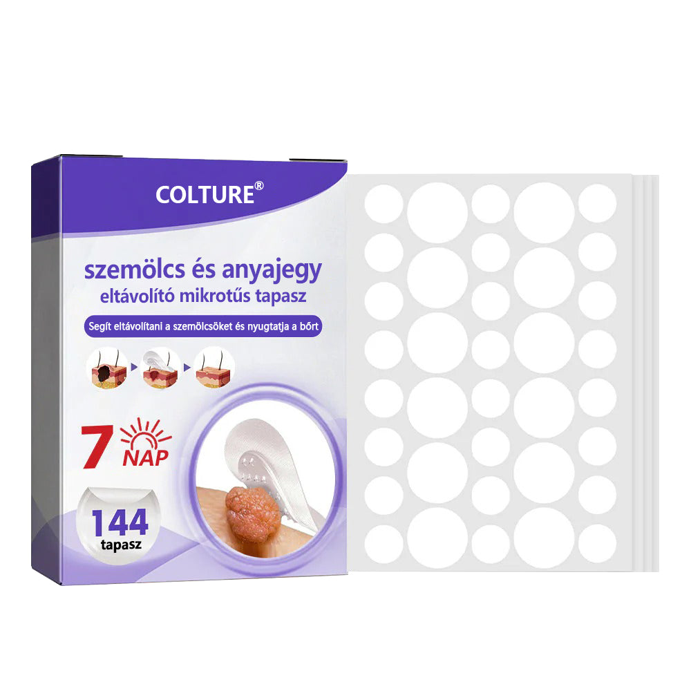 👩🏻‍⚕️COLTURE® szemölcs- és anyajegytávolító mikrotűs tapasz