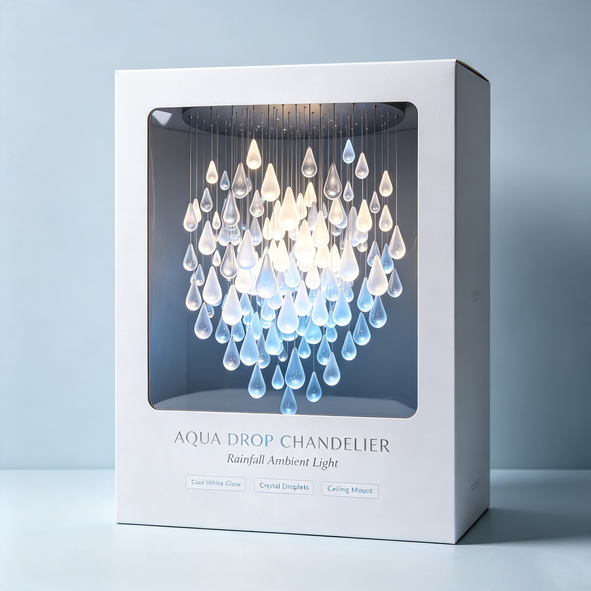 Luxury Raindrop Bubble Glass Chandelier