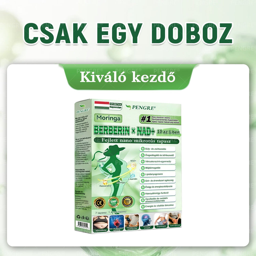 🌷𝐏𝐄𝐍𝑮𝑹𝐄® 𝗠𝗼𝗿𝗶𝗻𝗴𝗮 × 𝗕𝗲𝗿𝗯𝗲𝗿𝗶𝗻𝗲 × 𝗔𝗠𝗣𝗞 𝟭𝟬-𝗶𝗻-𝟭 𝗠𝗲𝘁𝗮𝗯𝗼𝗹𝗶𝗰 𝗦𝘂𝗽𝗽𝗼𝗿𝘁 𝗡𝗮𝗻𝗼 𝗠𝗶𝗰𝗿𝗼𝗻𝗲𝗲𝗱𝗹𝗲 𝗣𝗮𝘁𝗰𝗵 🇭🇺 (𝐍𝐚𝐩𝐨𝐧𝐭𝐚 𝐜𝐬𝐚𝐤 𝐞𝐠𝐲𝐬𝐳𝐞𝐫, 𝐥𝐚́𝐭𝐡𝐚𝐭𝐨́ 𝐯𝐚́𝐥𝐭𝐨𝐳𝐚́𝐬𝐨𝐤 𝐦𝐚́𝐫 𝟕 𝐧𝐚𝐩 𝐚𝐥𝐚𝐭𝐭) ✅ 𝐄𝐥𝐡𝐢́𝐳𝐚́𝐬𝐫𝐚, 𝐜𝐮𝐤𝐨𝐫𝐛𝐞𝐭𝐞𝐠𝐬𝐞́𝐠𝐫𝐞, 𝐚𝐥𝐯𝐚́𝐬𝐢 𝐚𝐩𝐧𝐨𝐞́𝐫𝐚, 𝐢́𝐳𝐮̈𝐥𝐞𝐭𝐢 𝐩𝐫𝐨𝐛𝐥𝐞́𝐦𝐚́𝐤𝐫𝐚 𝐞́𝐬 𝐦𝐞́𝐠 𝐬𝐨𝐤 𝐦𝐚́𝐬𝐫𝐚 🔥