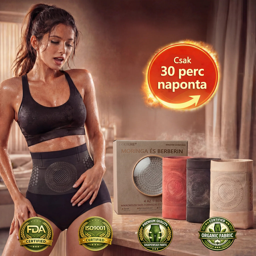 Hivatalos márkabolt |✅💫 COLTURE® 2026 Moringa & Berberine 4-in-1 mikrorészecskés alakformáló és zsírégető rövidnadrág