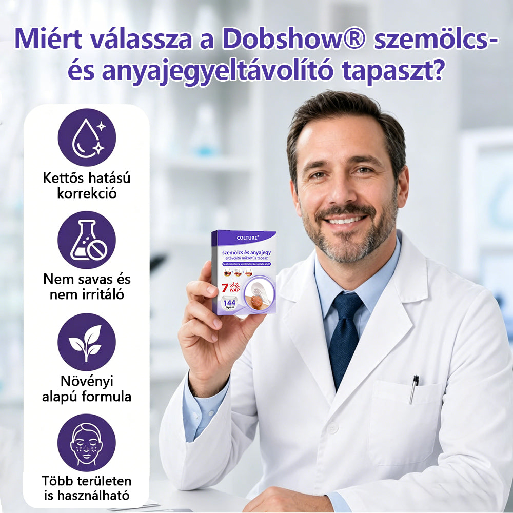 👩🏻‍⚕️COLTURE® szemölcs- és anyajegytávolító mikrotűs tapasz