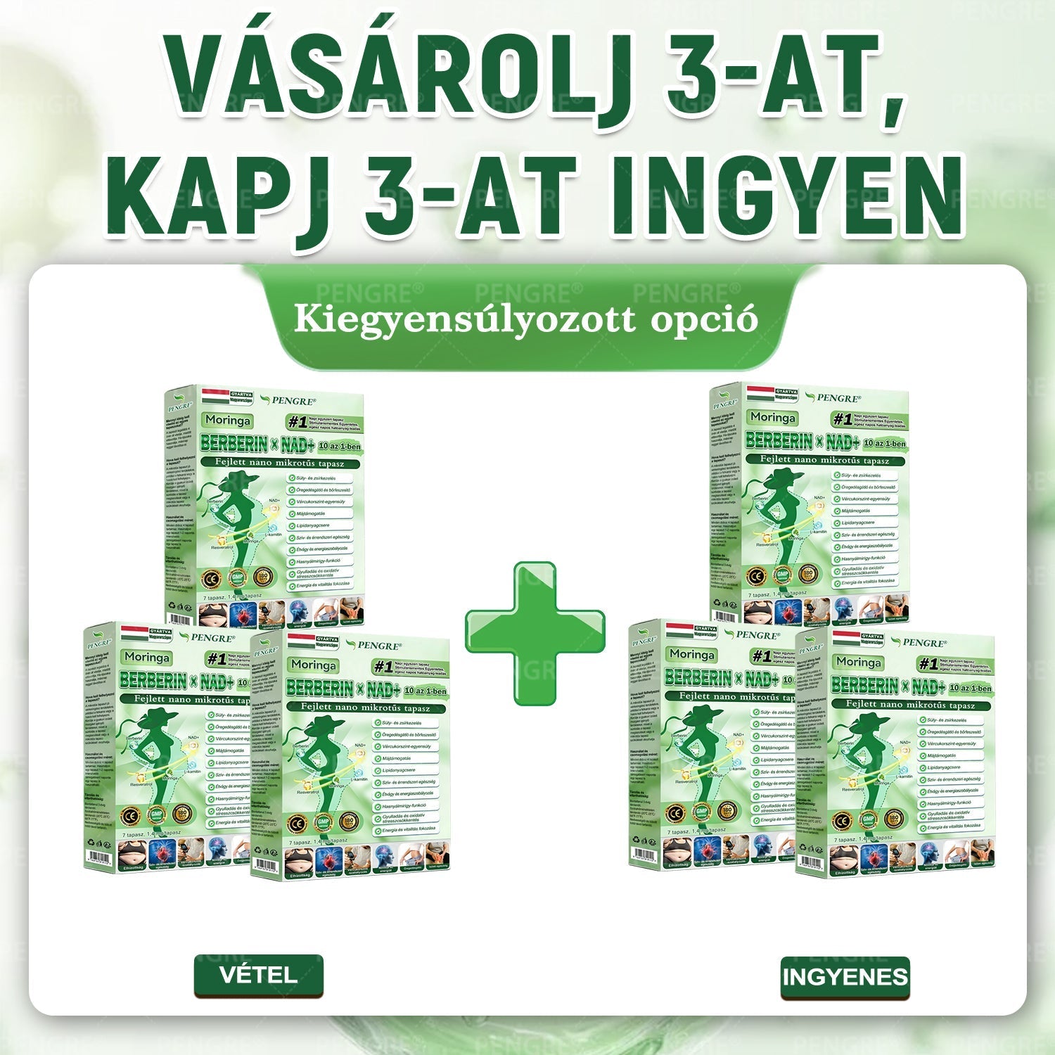 🌷𝐏𝐄𝐍𝑮𝑹𝐄® 𝗠𝗼𝗿𝗶𝗻𝗴𝗮 × 𝗕𝗲𝗿𝗯𝗲𝗿𝗶𝗻𝗲 × 𝗔𝗠𝗣𝗞 𝟭𝟬-𝗶𝗻-𝟭 𝗠𝗲𝘁𝗮𝗯𝗼𝗹𝗶𝗰 𝗦𝘂𝗽𝗽𝗼𝗿𝘁 𝗡𝗮𝗻𝗼 𝗠𝗶𝗰𝗿𝗼𝗻𝗲𝗲𝗱𝗹𝗲 𝗣𝗮𝘁𝗰𝗵 🇭🇺 (𝐍𝐚𝐩𝐨𝐧𝐭𝐚 𝐜𝐬𝐚𝐤 𝐞𝐠𝐲𝐬𝐳𝐞𝐫, 𝐥𝐚́𝐭𝐡𝐚𝐭𝐨́ 𝐯𝐚́𝐥𝐭𝐨𝐳𝐚́𝐬𝐨𝐤 𝐦𝐚́𝐫 𝟕 𝐧𝐚𝐩 𝐚𝐥𝐚𝐭𝐭) ✅ 𝐄𝐥𝐡𝐢́𝐳𝐚́𝐬𝐫𝐚, 𝐜𝐮𝐤𝐨𝐫𝐛𝐞𝐭𝐞𝐠𝐬𝐞́𝐠𝐫𝐞, 𝐚𝐥𝐯𝐚́𝐬𝐢 𝐚𝐩𝐧𝐨𝐞́𝐫𝐚, 𝐢́𝐳𝐮̈𝐥𝐞𝐭𝐢 𝐩𝐫𝐨𝐛𝐥𝐞́𝐦𝐚́𝐤𝐫𝐚 𝐞́𝐬 𝐦𝐞́𝐠 𝐬𝐨𝐤 𝐦𝐚́𝐬𝐫𝐚 🔥