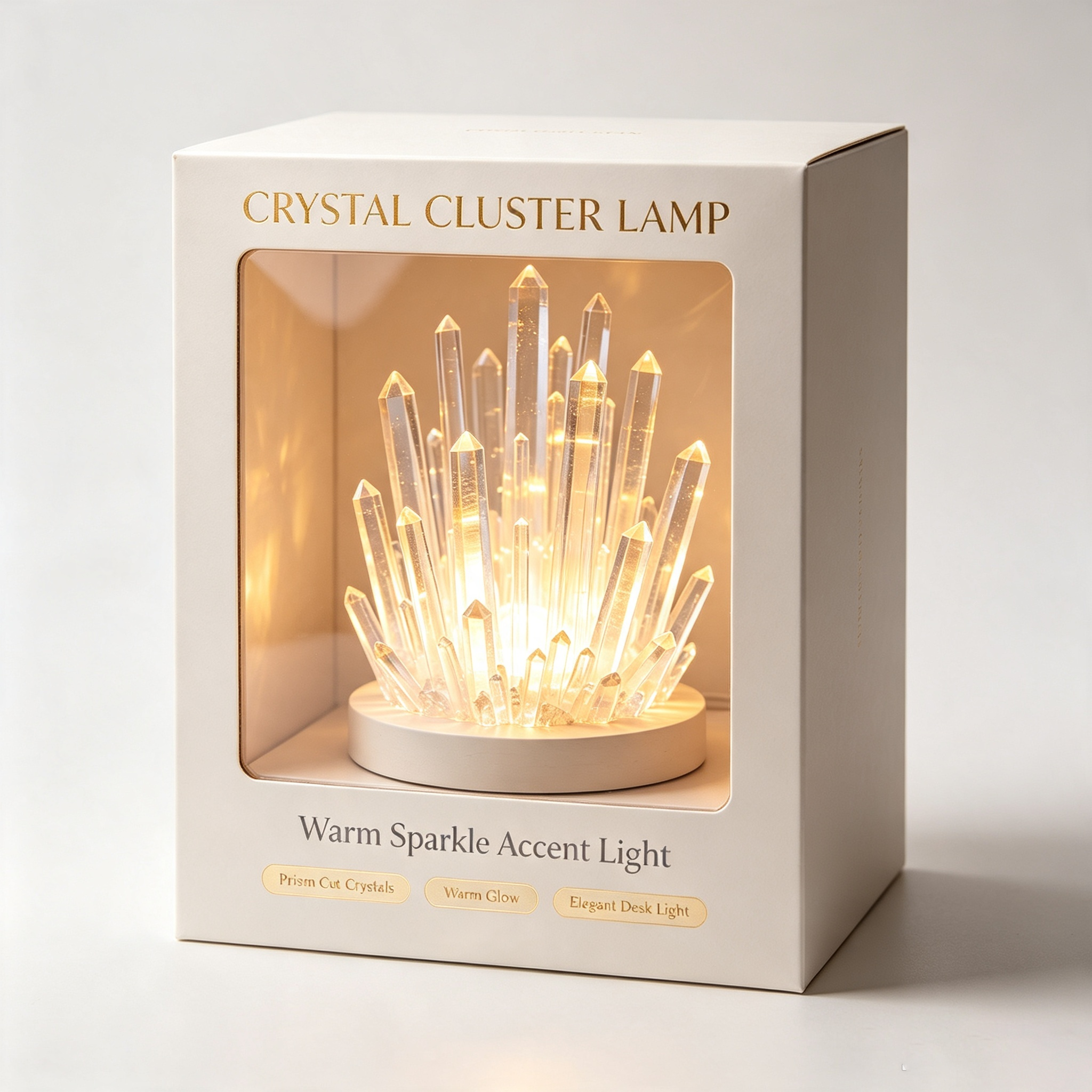 Clustered Crystal Point LED Ambient Night Light